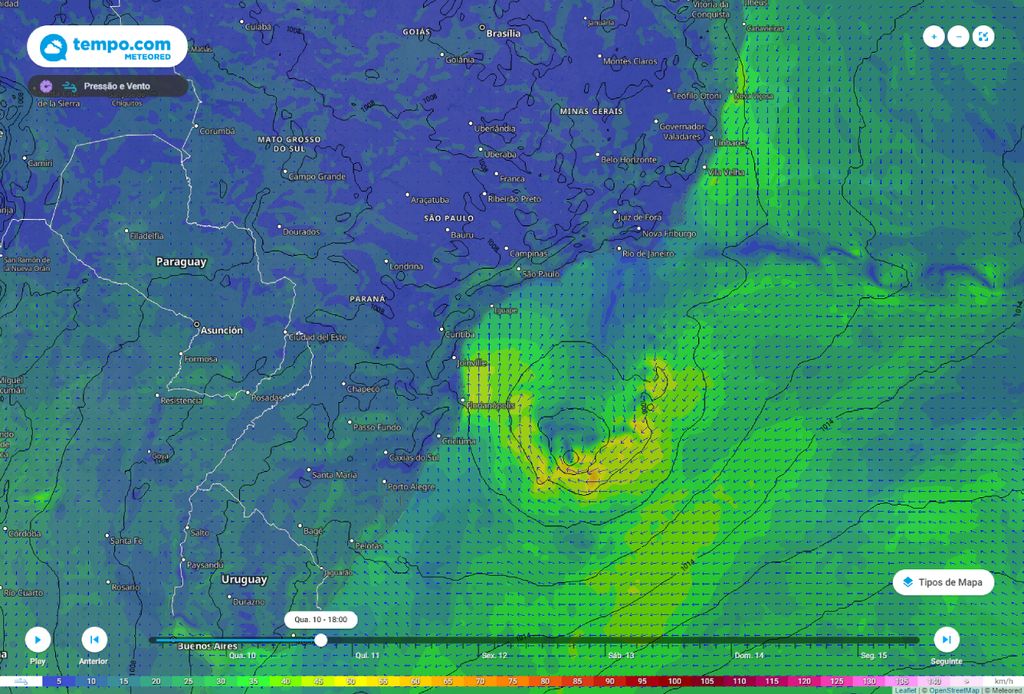 ciclone extratropical