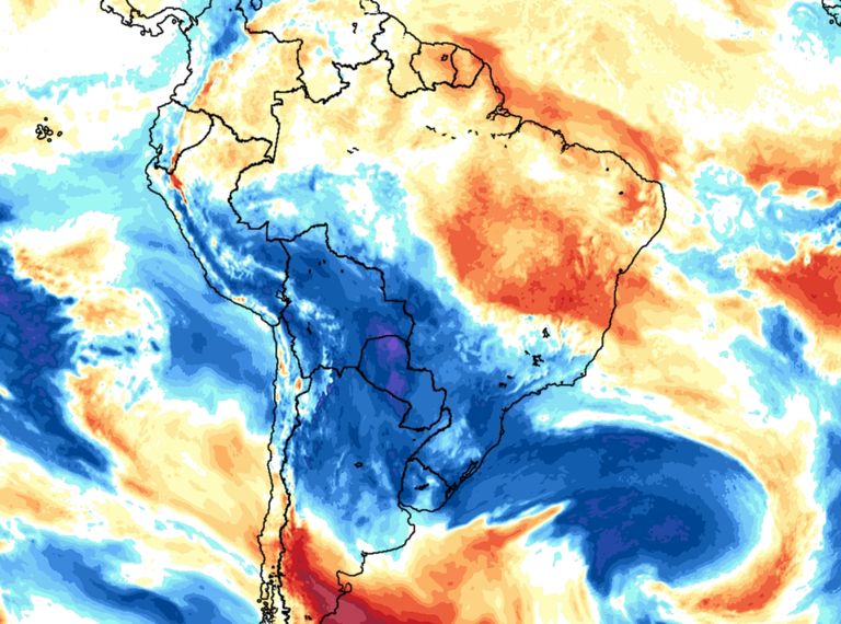 Previsão de dias consecutivos com massa de ar frio até o início de outubro Previsão de dias consecutivos com massa de ar frio até o início de outubro