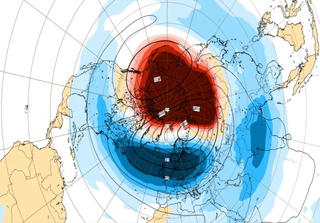 Sudden stratospheric warming over the Arctic could lead to drastic changes in the weather