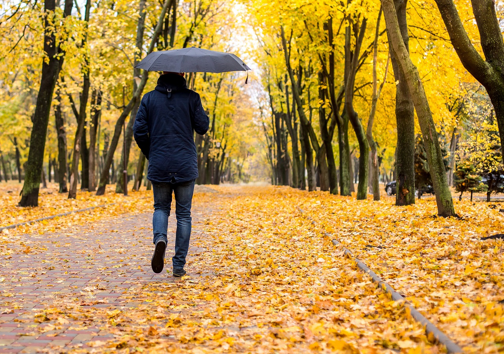 Noviembre con lluvias, algo de calor y frío