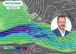 Previsi&oacute;n de lluvias: Jos&eacute; Miguel Vi&ntilde;as asombrado ante el r&iacute;o atmosf&eacute;rico que conecta Espa&ntilde;a con el Caribe