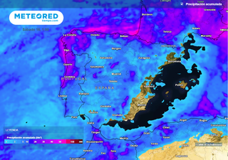 El tiempo en España la próxima semana: llega un cambio radical con predicción de lluvias en estas regiones