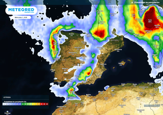 El tiempo en España la próxima semana: una profunda y extensa vaguada dejará lluvias en muchas regiones
