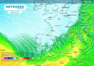El tiempo en España la próxima semana: en unos días llegará el aire polar marítimo con lluvia, viento y nieve abundante
