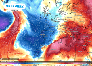 El tiempo en España la próxima semana: el aire polar traerá un desplome térmico generalizado. ¿Seguirán las lluvias?