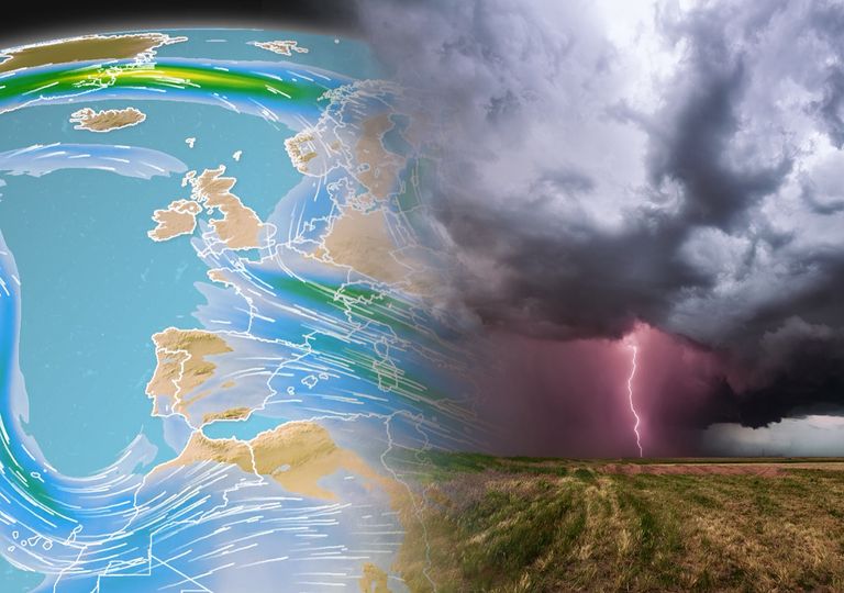 El chorro polar sigue desbocado: las tormentas fuertes volverán pronto El chorro polar sigue desbocado: las tormentas fuertes volverán pronto