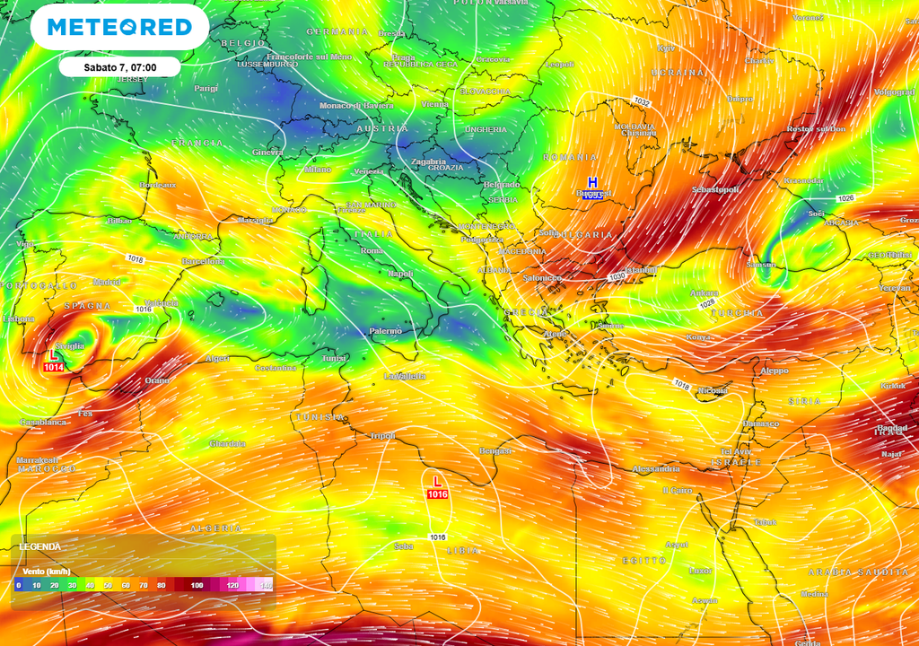 Marzo. Questo pattern favorirà condizioni stabili e soleggiate sul Mediterraneo, inclusa l'Italia, dove le perturbazioni atlantiche saranno deviate verso latitudini più alte, come tra Islanda e Isole Britanniche. Almeno fino a metà mese.
