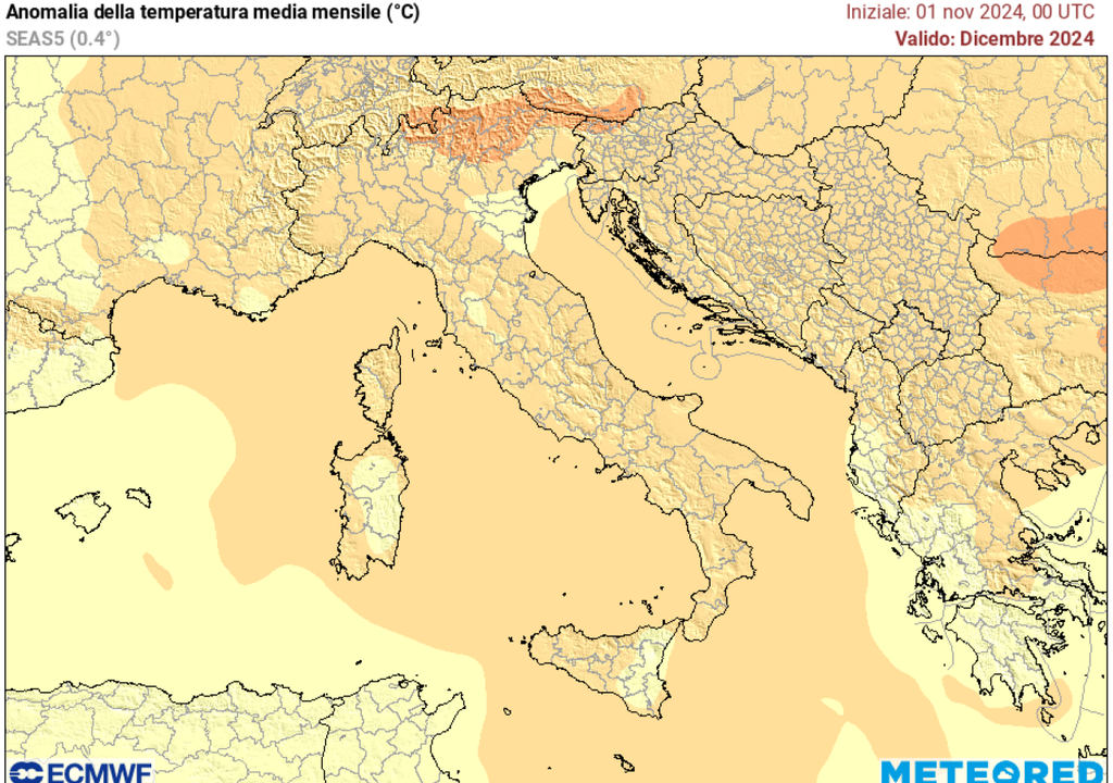 dicembre, ecmwf dicembre, ecmwf