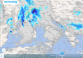 Previsioni di precipitazioni di Meteored: quanto pioverà in Italia questa settimana?