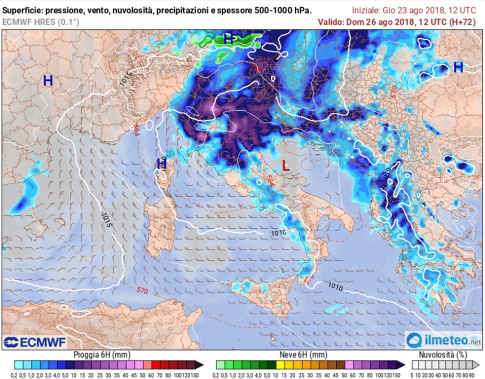 EVOLUZIONE METEO