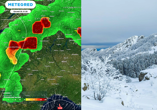 Previsioni Meteo: la prossima settimana prima irruzione fredda, possibilità di nevicate a "bassa quota" sulle Alpi