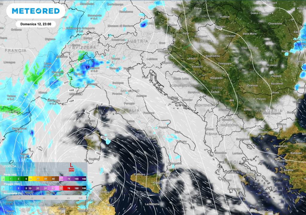 Domenica sera arrivano le prime piogge. Domenica sera arrivano le prime piogge.