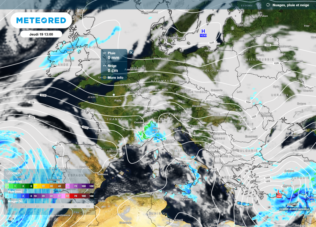 Avec l'installation des hautes pressions et d'un flux d'Est à Sud-Est, des conditions ensoleillées et printanières vont s'installer l'après-midi en France dès mardi, malgré une certaine fraîcheur matinale.