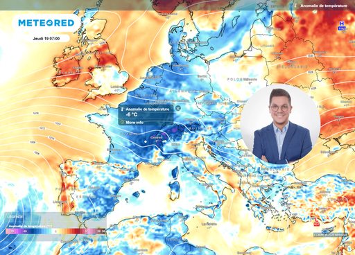 Pr&eacute;visions m&eacute;t&eacute;o &agrave; 10 jours : quel est le verdict de l'intelligence artificielle du mod&egrave;le europ&eacute;en pour la France ?