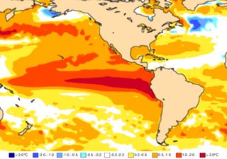 El Ni&ntilde;o tem probabilidade de mais de 80% de acontecer, segundo a NOAA