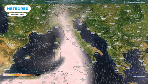 Prima settimana di Agosto molto bollente: nessuna regione sotto i 35&deg;C. Arriva anche il pulviscolo sahariano