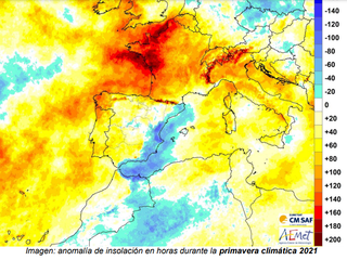 Primavera climática 2021 en la Comunidad Valenciana: fría y húmeda