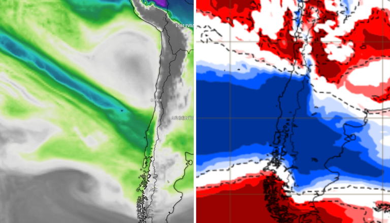 Primavera comenzar&aacute; m&aacute;s lluviosa y c&aacute;lida de lo normal: modelos anticipan una semana con una marcada se&ntilde;al h&uacute;meda