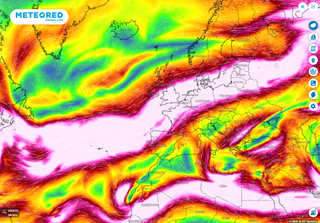 El 'jet stream' a 300 km/h: sus efectos en el tiempo de España esta semana