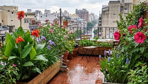 &iquest;Primavera lluviosa? 5 plantas que adoran el agua y llenan de color tu patio o terraza, incluso en maceta y con poco sol