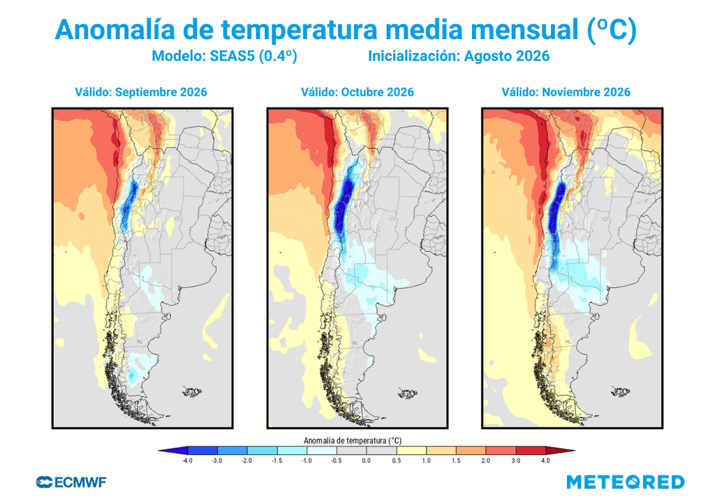 La costa norte sentirá el efecto del calentamiento de las aguas del Pacífico en la temperatura del aire. La humedad también se incrementará producto de una mayor evaporación.