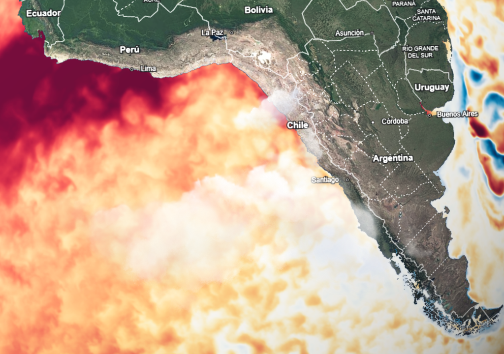 El Súper El Niño dejará una primavera calurosa y con lluvias abundantes en varias regiones de Chile.