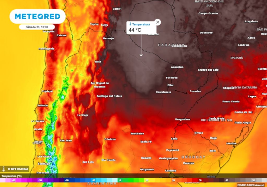 Ola de calor Sudamérica Argentina primavera septiembre Ola de calor Sudamérica Argentina primavera septiembre