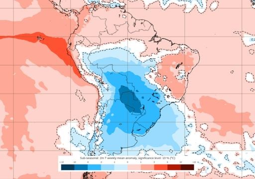 Primeira onda de frio do inverno vai atingir 7 pa&iacute;ses e 14 estados; confira
