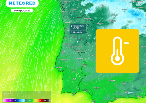 Primeiro fim de semana de 2026 contar&aacute; com chuva e descida das temperaturas. Saiba como estar&aacute; o tempo na sua regi&atilde;o