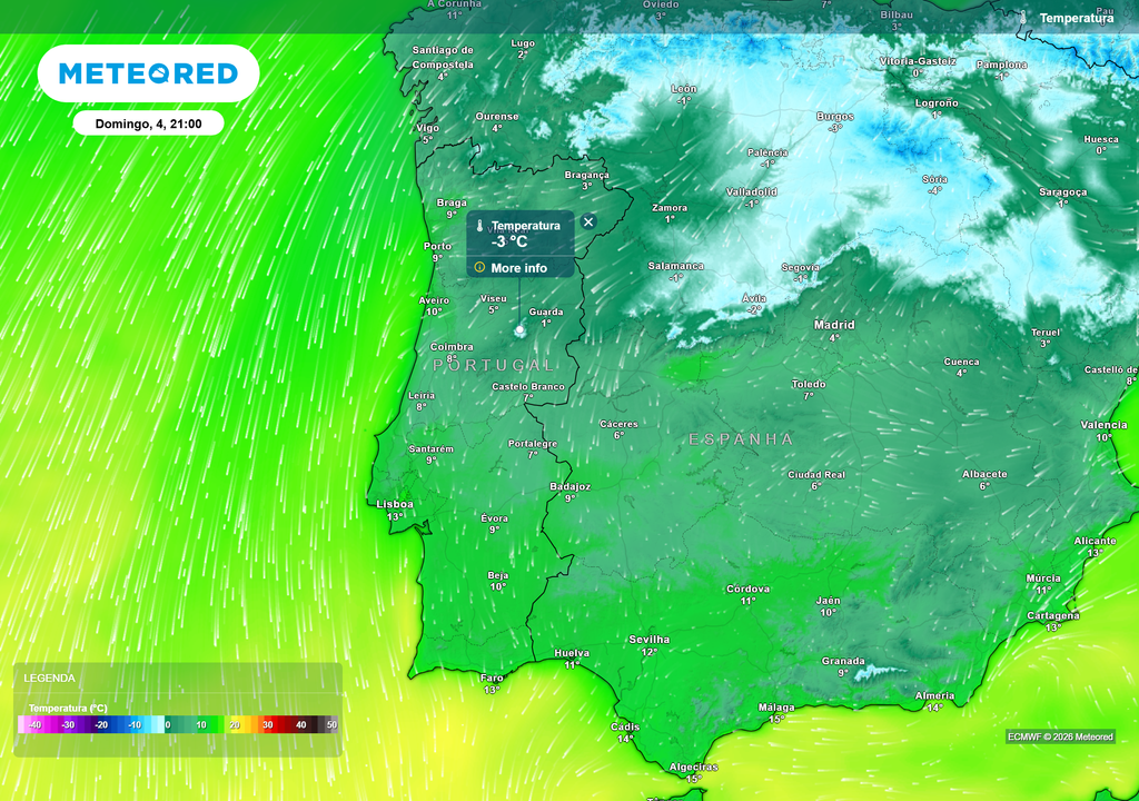 temperatura do ar à superfície