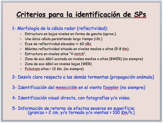 Primer Año Georreferenciando De Supercélulas En España. Parte I Primer Año Georreferenciando De Supercélulas En España. Parte I