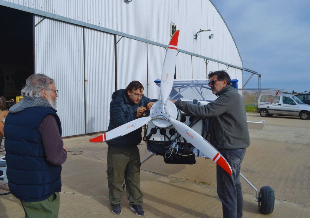 primer avión eléctrico de Argentina