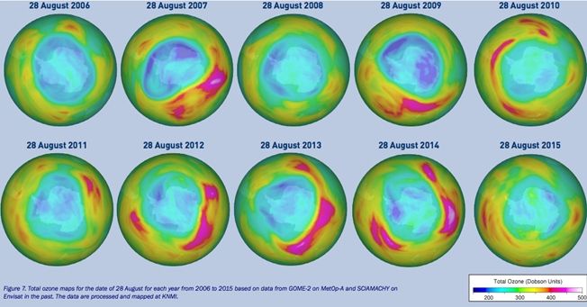 Primer Boletín Del Ozono Antártico De 2015