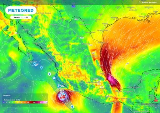 Primer evento Norte muy fuerte en el Golfo de M&eacute;xico y amenaza de impacto del hurac&aacute;n Trudy hoy s&aacute;bado