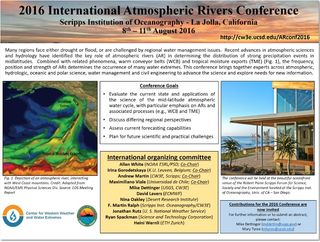 Primera Conferencia Internacional sobre Ríos Atmosféricos