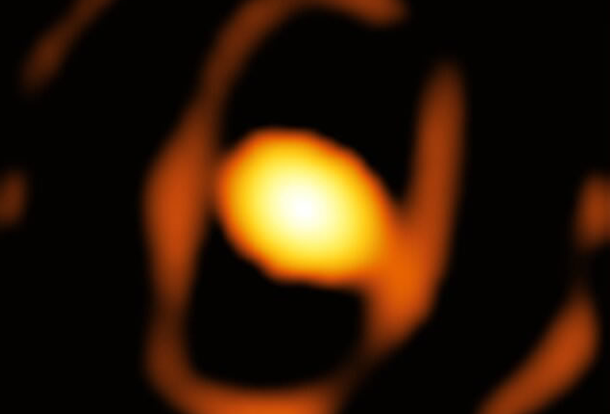 Scientists take the first close-up image of a star outside the Milky Way