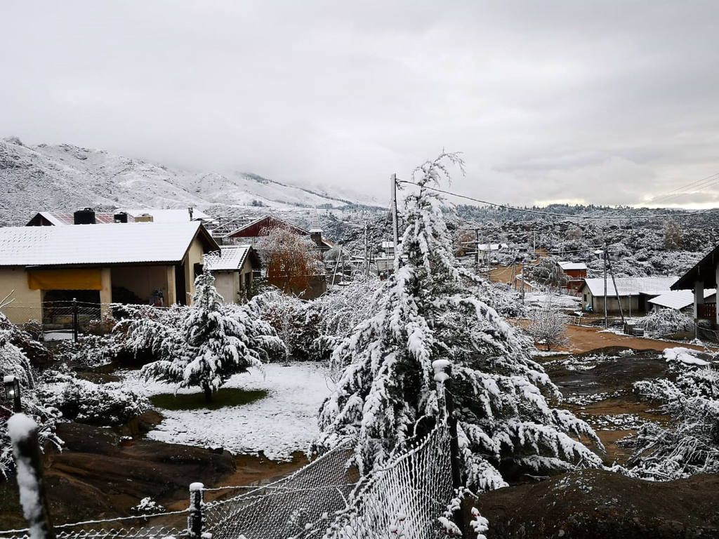 Pronóstico finde frío nieve lluvia Pronóstico finde frío nieve lluvia