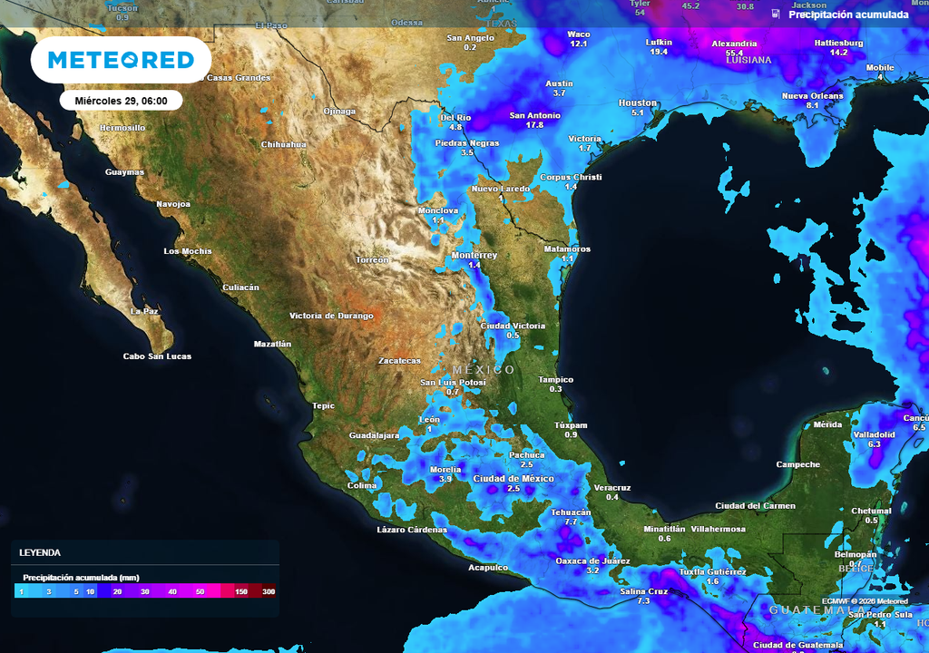Aunque dominará el calor por anticiclón, las tormentas locales con granizo serán probables en el noreste y centro del país.