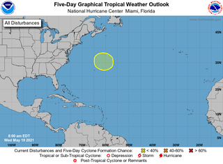 ¿Primera tormenta tropical nombrada del Atlántico 2021: Ana?