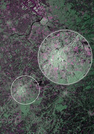 Primeras imágenes radar de Sentinel-1