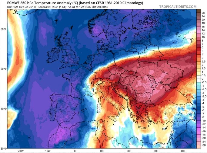 Primeras Nevadas Significativas En Zonas Altas Y Fuertes Caídas De Las Temperaturas