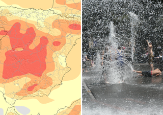 Primeras tendencias para el inicio del verano climatol&oacute;gico en Espa&ntilde;a: los mapas pintan todo de rojo