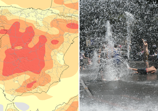 Primeras tendencias para el inicio del verano climatol&oacute;gico en Espa&ntilde;a: los mapas pintan todo de rojo