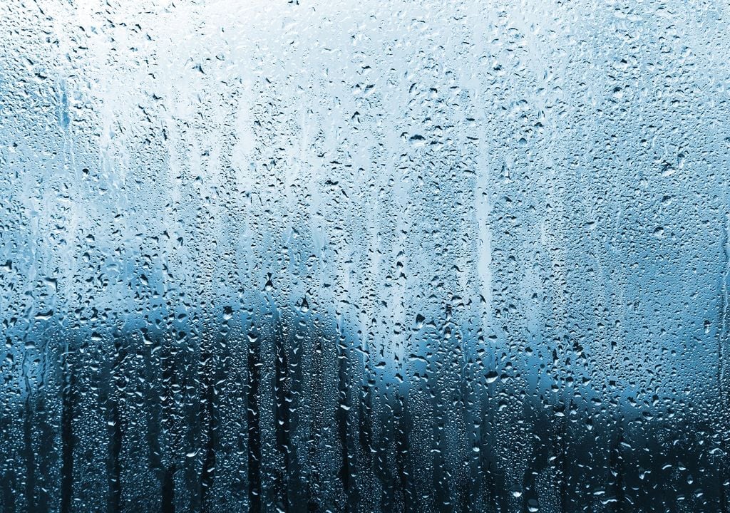 lluvia en la ventana