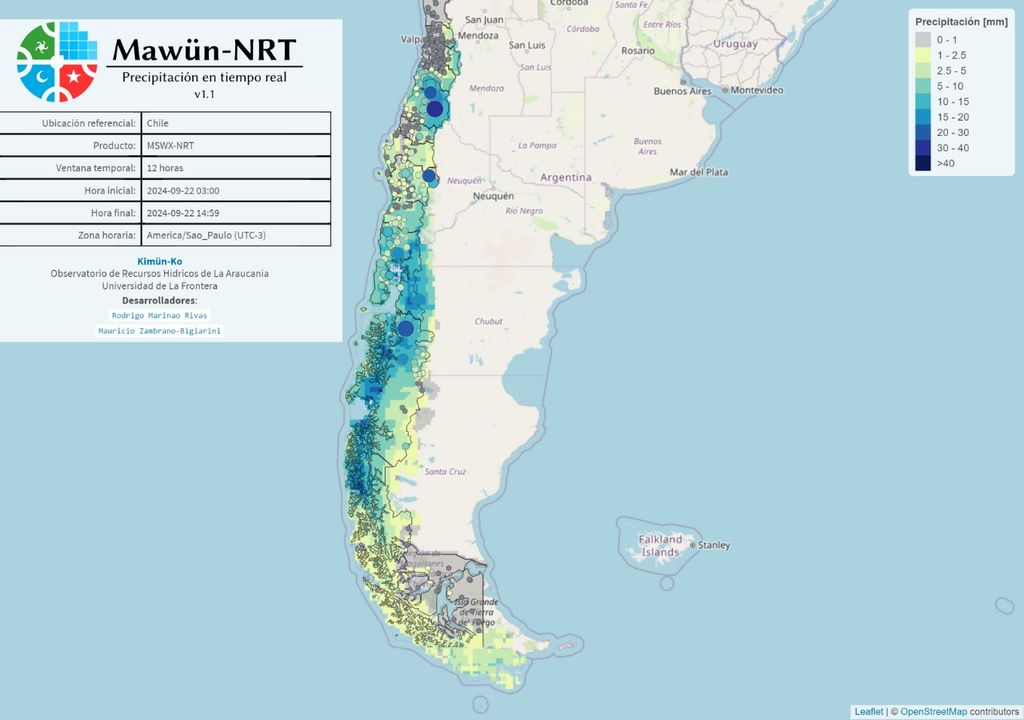 precipitaciones acumuladas
