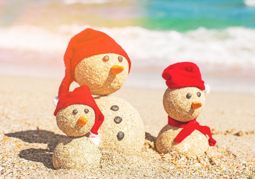 Nochebuena Navidad tiempo clima pronóstico mesa adentro mesa afuera