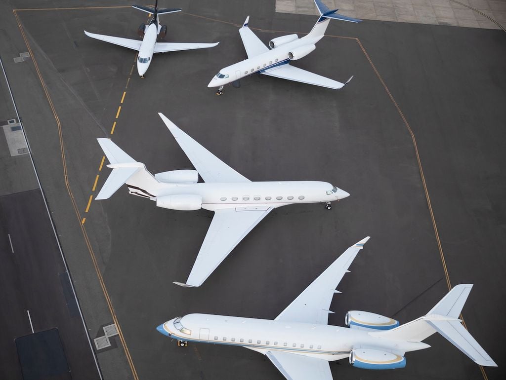 Flüge in privaten Jets nehmen stark zu. Auch während der FIFA-Fußball-Weltmeisterschaft