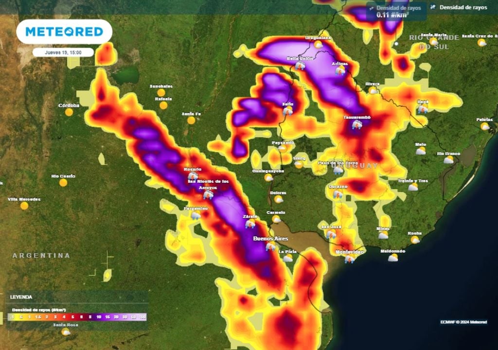 Pronóstico tiempo clima Argentina primavera tormentas fuertes severas alerta incendios