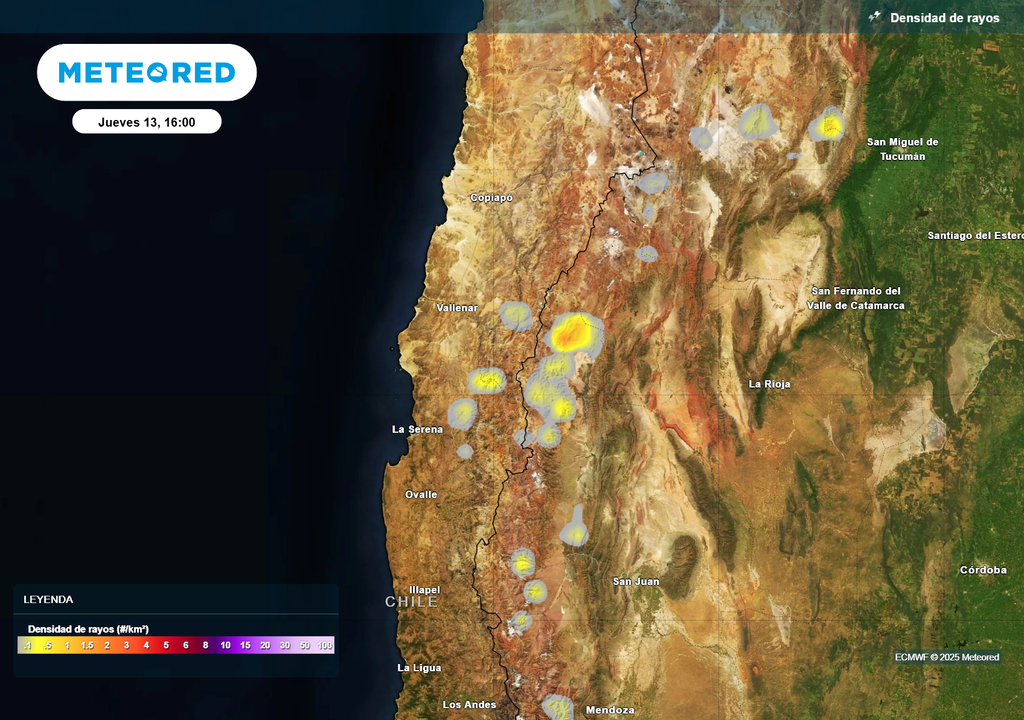 mapa de densidad de rayos. mapa de densidad de rayos.