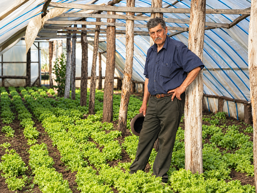 La pequeña agricultura sostiene la alimentación del país a través de la producción local de hortalizas que son apoyados por programas de desarrollo local